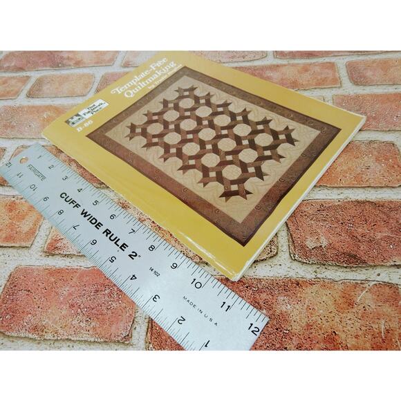 TEMPLATE FREE QUILTMAKING - Trudie Hughes - 1986 That Patchwork Place Craft Book - Picture 3 of 9